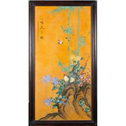 Large & Impressive Chinese Porcelain Hanging