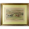 Image 1 : Exceptional Antique Hand Colored Lithograph