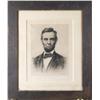 Schneider, Portrait of Abraham Lincoln Etching