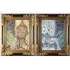 Image 1 : Pr. Of Ornate Frames with Prints