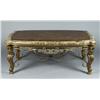 Image 1 : Wood, Iron & Marble Coffee Table
