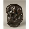 Image 2 : ( 3 ) Finely Carved Japanese Boxwood Netsuke's