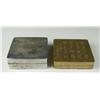 Image 1 : ( 2 ) Chinese Metal Ink  Paste Boxes