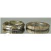 Image 1 : (2) Chinese Qing Spinach Jade Bracelets