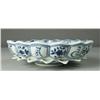 Chinese Blue & White Porcelain Lotus Bowl