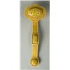 Chinese Qing Yellow Glazed Ruyi Sceptre