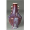 Image 1 : Chinese Qing Raspberry Flambe Glazed Vase