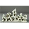 Image 1 : Chinese Qing, Guan-Type Glazed Brush Rest