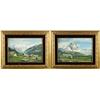 Image 1 : Pr. Of Oil Paintings On Board Probably Dutch