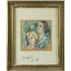 Image 1 : Edna Gass Watercolor and Tempera on Card