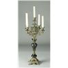 Image 1 : Bronze And Marble 5 Light Candelabra