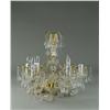 Image 1 : Glass and Prism Decorative Chandelier