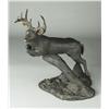 Image 1 : Decorative Leaping Stag Statue