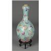 Image 1 : Fine Chinese Famille Rose Butterfly Vase
