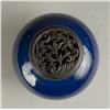 Image 2 : Fine Chinese Monochrome Blue Covered Jarlet