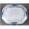 Image 2 : Very Large Porcelain Flow Blue Platter