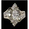 Image 1 : Ladies Diamond and 14K Yellow Gold Ring