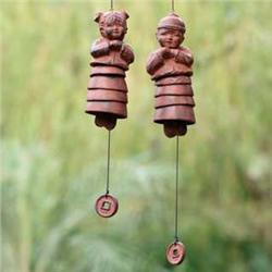 Chinese Children Wind Chimes - Pair