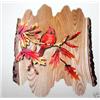 Image 1 : "CARDINAL" -  WOOD CARVING  -  QUALITY