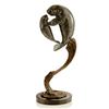 Image 1 : Manatee Mother & Child Bronze Sculpture