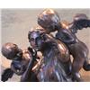 Image 3 : MOTHER AND CHERUBS BRONZE SCULPTURE