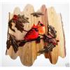 Image 1 : "CARDINALS" -  WOOD CARVING  -  QUALITY