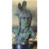 Image 1 : NATIVE AMERICAN CHIEF BRONZE BUST