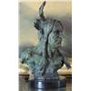 Image 3 : NATIVE AMERICAN CHIEF BRONZE BUST