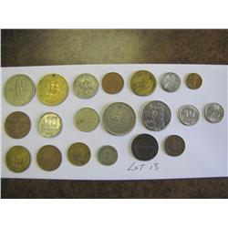 Assorted Foreign Coins 20/Bag