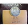 Image 2 : 1935 Canadian Silver Dollar
