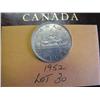 Image 1 : 1952 Canadian Silver Dollar 