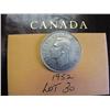 Image 2 : 1952 Canadian Silver Dollar 