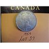 Image 2 : 1959 Canadian Silver Dollar 