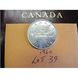 1960 Canadian Silver Dollar