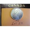 Image 2 : 1966 Canadian Silver Dollar