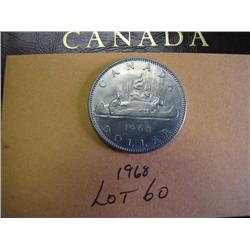 1968 Canadian Dollar 