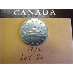 1972 Canadian  Dollar Small 
