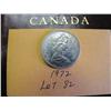 Image 2 : 1972 Canadian  Dollar Small 