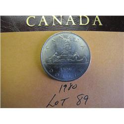 1980 Canadian  Dollar 