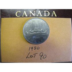 1980 Canadian Dollar 