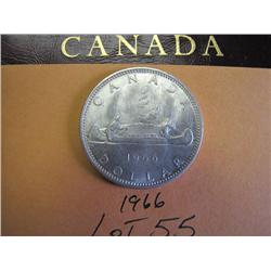 1966 Canadian Silver Dollar