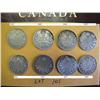 Image 1 : Canadian Dimes Set of 8