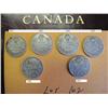 Image 1 : Canadian Dimes Set of 6