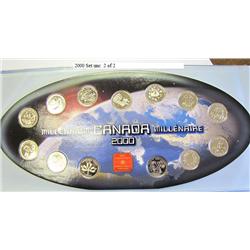 2000 Mellinium Set UNC