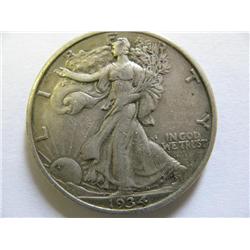 1934 1/2 Dollar USA
