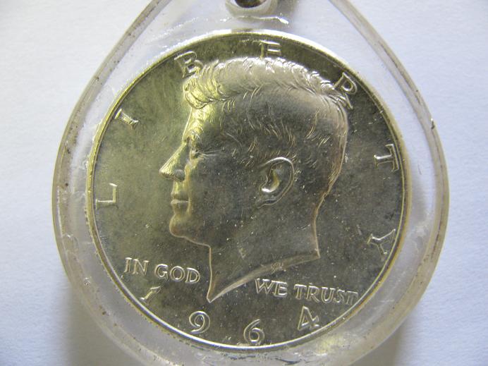 1964 Liberty USA Dollar in Key Chain