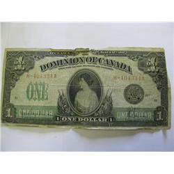 Bank of Canada 1 Dollar 1917