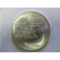 1976 5 Dollar Olympic Token