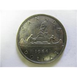 1966 Canadian Silver Dollar