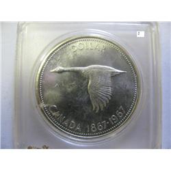 1967 Canadian Silver Dollar
